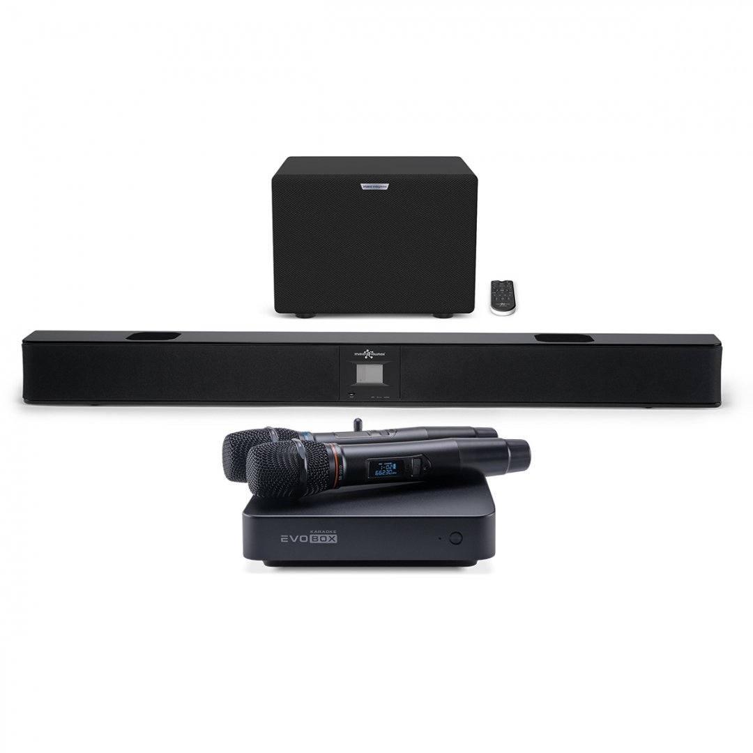 караоке-комплект EVOBOX Plus + EvoSound Bar (саундбар с караоке) в Усть-Ордынском