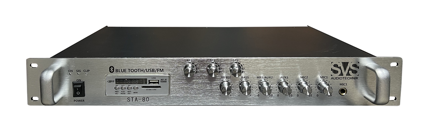 SVS Audiotechnik STA-80 Микшер-усилитель для систем Public Address в Усть-Ордынском