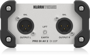 Klark Teknik DI 22P пассивный стерео директ-бокс в Усть-Ордынском