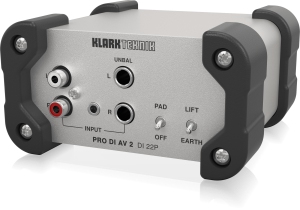 Klark Teknik DI 22P пассивный стерео директ-бокс в Усть-Ордынском