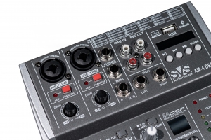 SVS Audiotechnik mixers AM-4 DSP Аналоговый микшерный пульт, 4-канала в Усть-Ордынском